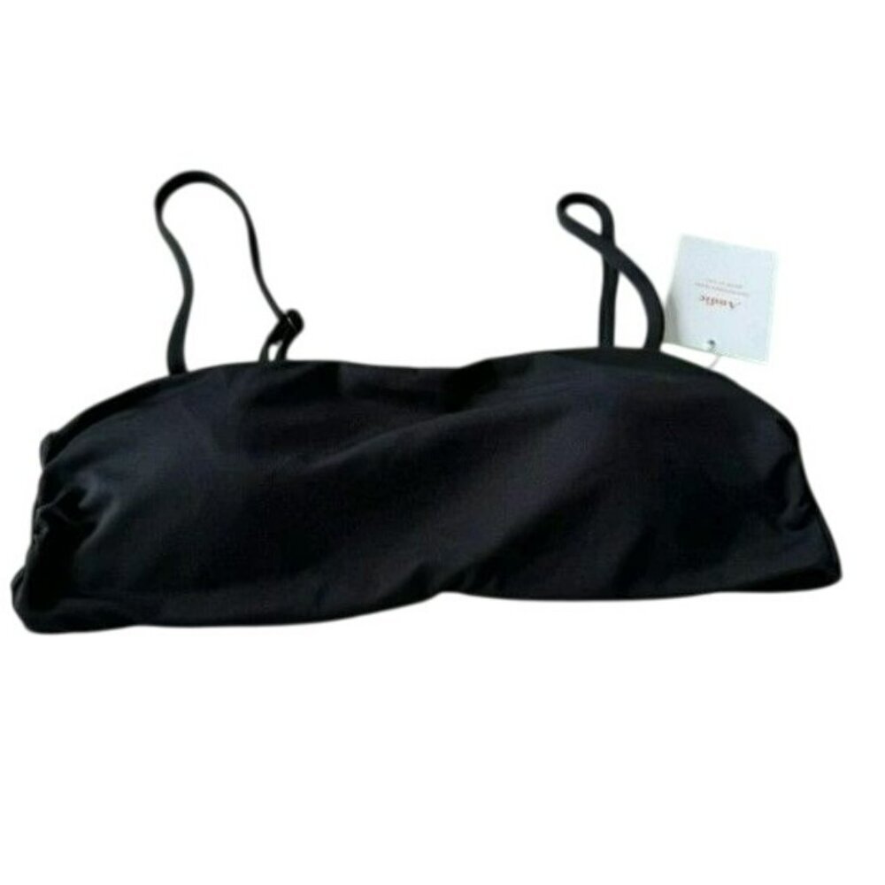 Andie Swim‎ the Newport Top Black NWT Bikini Bandeau Top XLarge - Picture 4 of 8